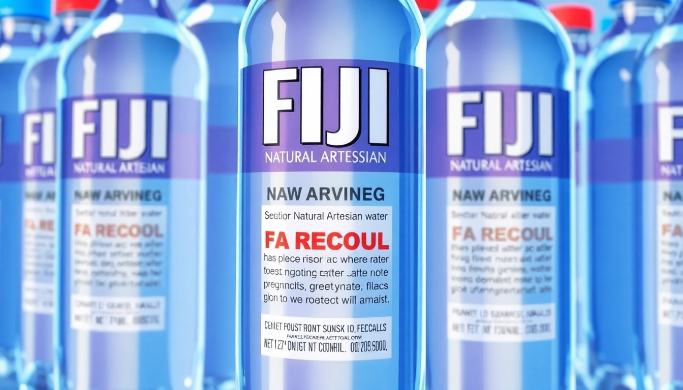 FDA Recalls Fiji Water: What You Need to Know About the 1.9 Million Bottles Affected