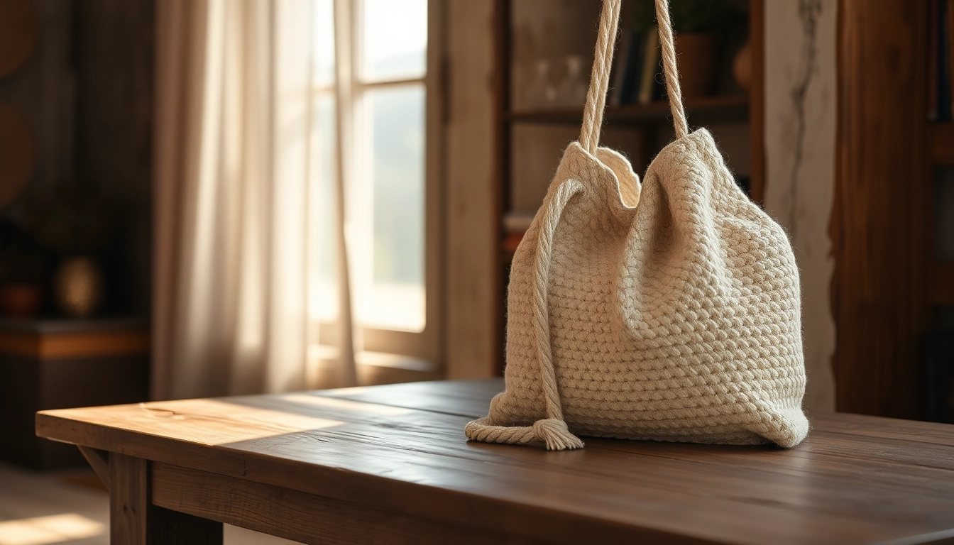 Stylish Cotton Rope Bag: A Perfect Blend of Fashion and Function
