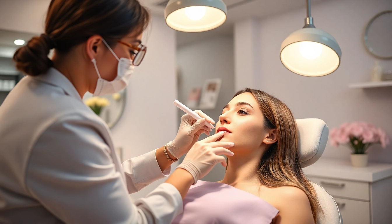 Professional Botox-Zürich treatment showcasing expert care for a rejuvenated appearance.