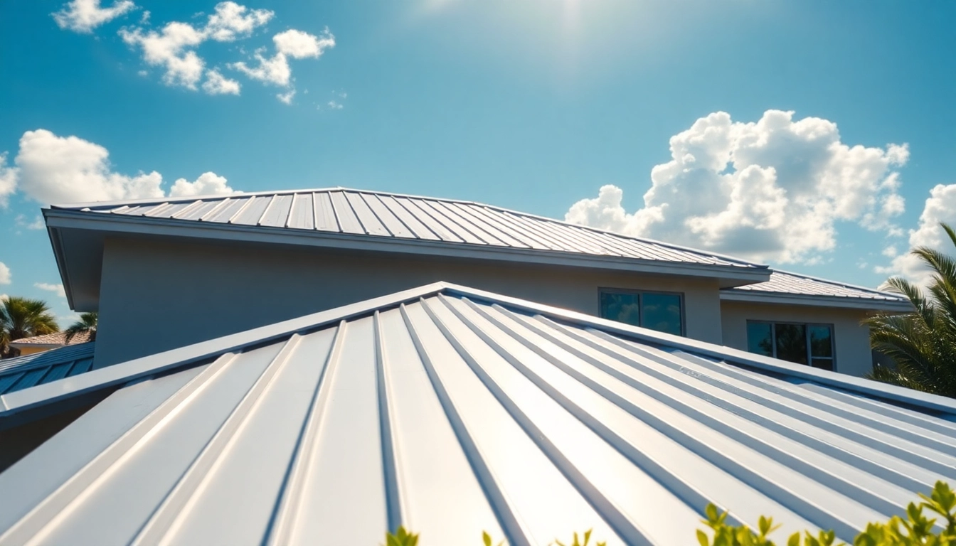 Discover beautiful florida metal roofing on a modern home showcasing its durability and sleek design.