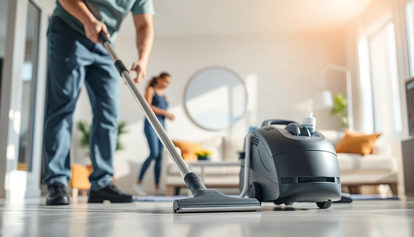 Efficient bond cleaning Logan services demonstrating professionalism in a bright apartment.