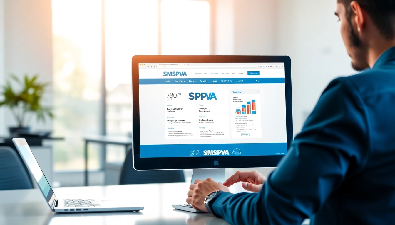 Engaging user utilizing smsvpa services for receiving SMS verification codes.