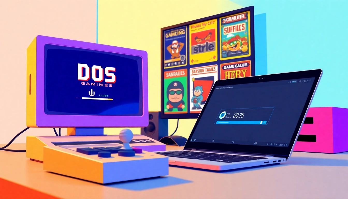 Engage with dos games download as classic games are retrieved on a modern computer interface.