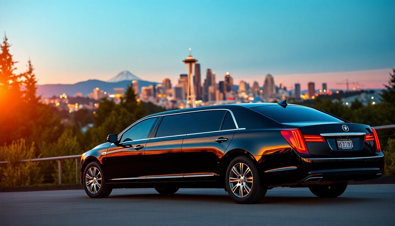 Experience premium Car Service to Seattle from Vancouver in a luxurious limousine with scenic views.