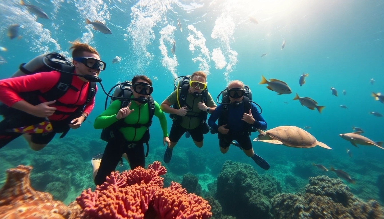 PADI Certified dive shops in Belize offer vibrant diving experiences amidst stunning coral reefs.