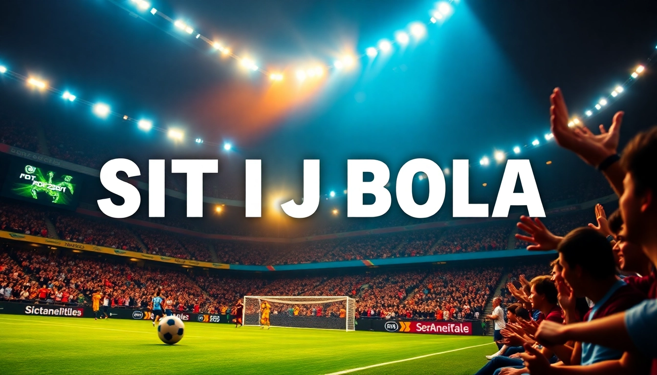 Bet on situs judi bola and enjoy thrilling moments with dynamic gameplay and engaged fans.