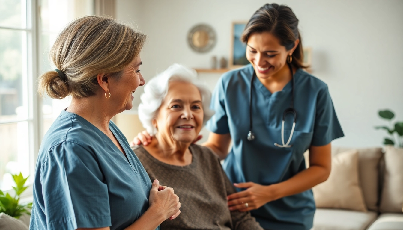 Senior caregivers Austin TX assisting clients in a welcoming home environment.