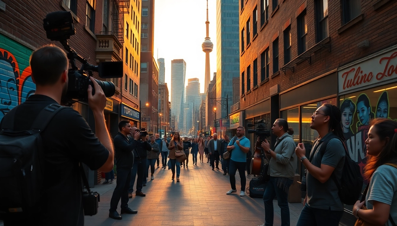 Cinematic capture of Stories Documentaries Toronto showcasing vibrant urban life and storytelling.