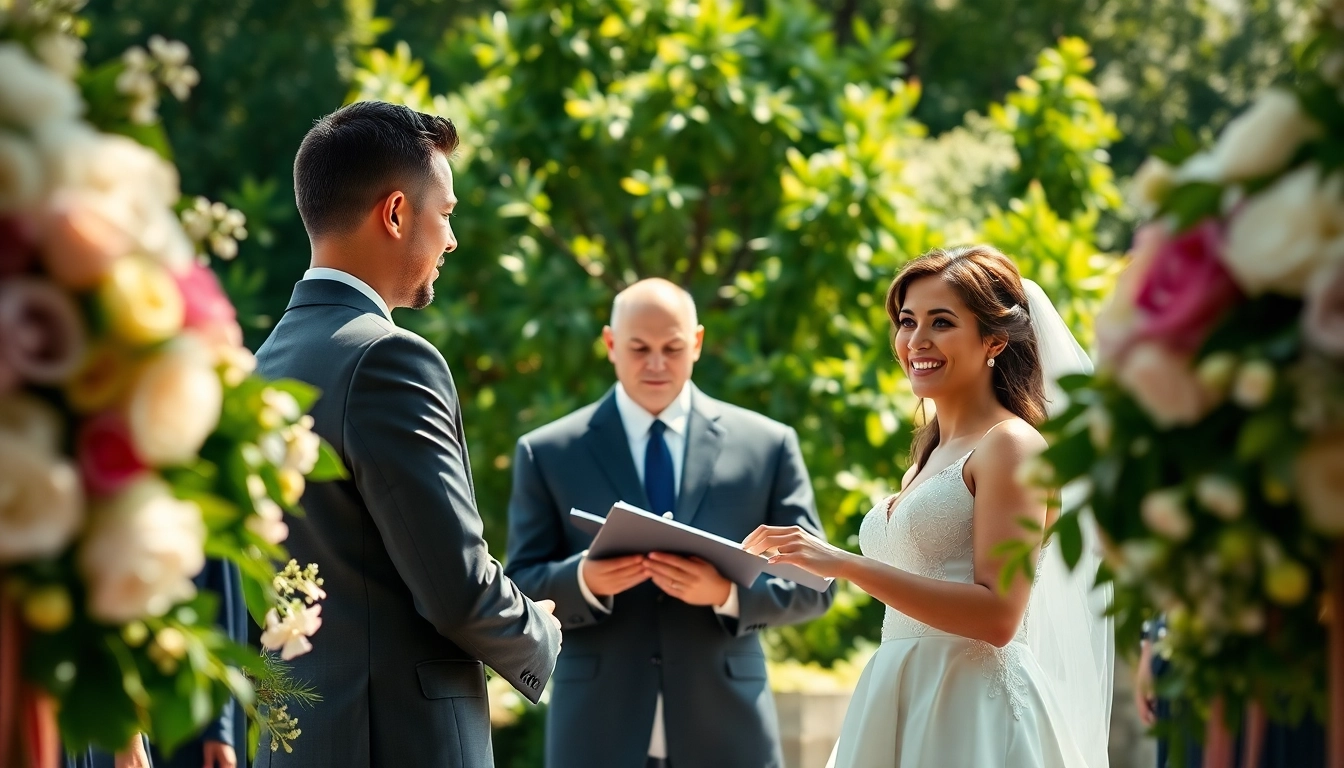 Tallahassee Wedding Photographer capturing an intimate outdoor ceremony with vivid floral details.