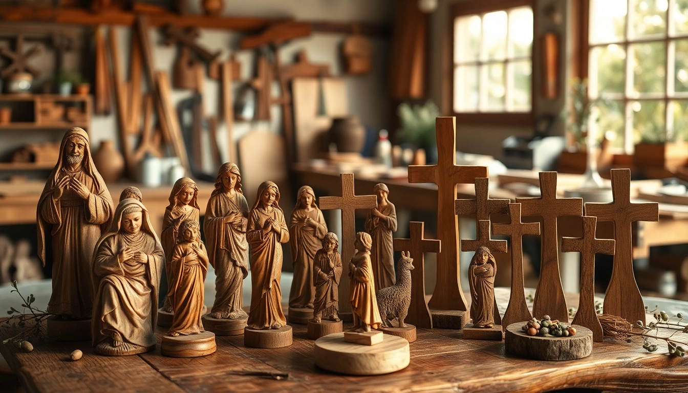 Artistry and Tradition Behind Olive wood carvings
